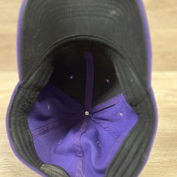 TWO Clemson Univ Tigers Baseball Caps Hat Purple Orange Paw NIKE Swoosh Russel - Picture 7 of 12